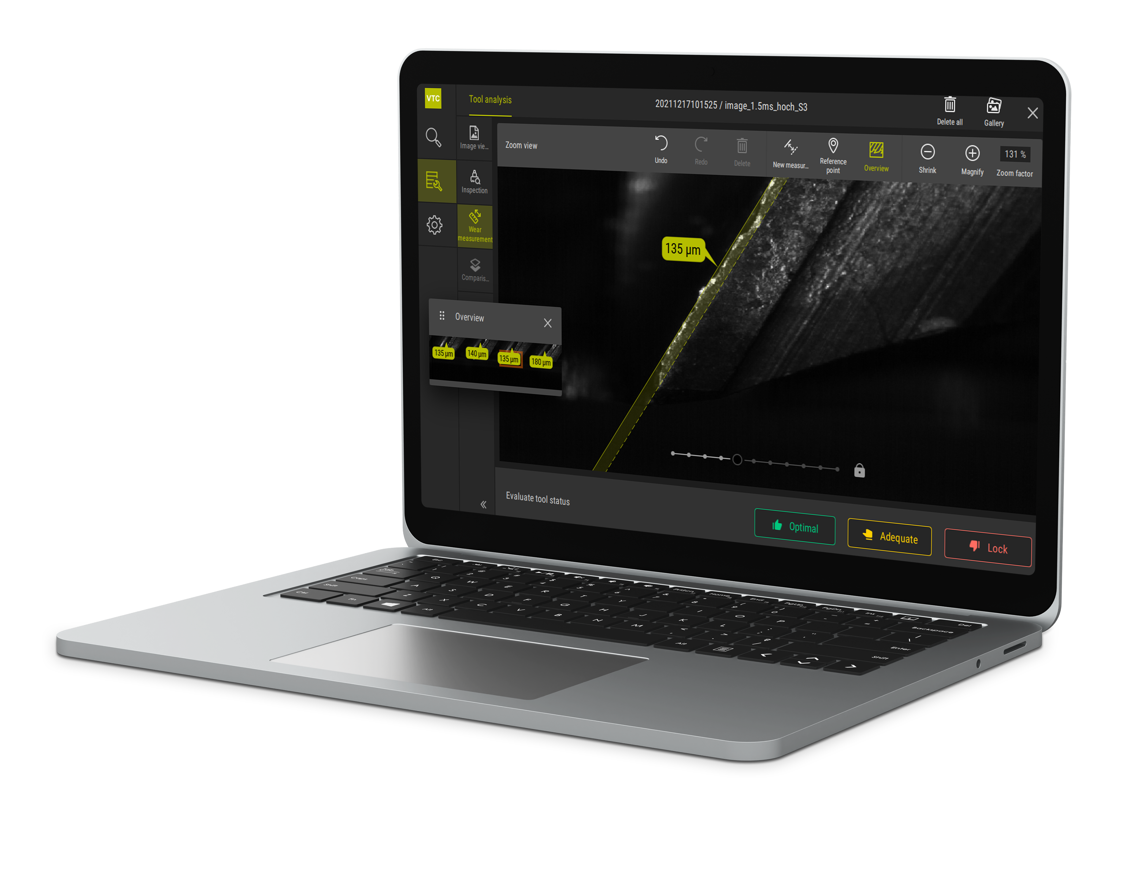 VTC-Software zur ganzheitlichen Werkzeugprüfung