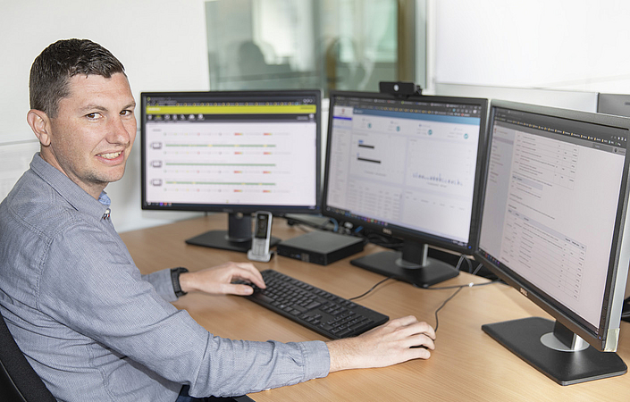 IT-Mitarbeiter bei HEIDENHAIN