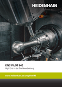 CNC PILOT 640 – High End in der Drehbearbeitung
